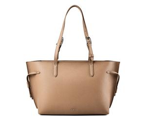 Furla Ava Sac de shopper Cuir véritable 34 cm brun