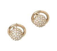Furla - Boucles d'oreilles créoles - Femme - Accessoires - Jaune - Taille: ONE Size