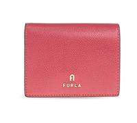 Furla - Camelia Compact Wallet S - Femme - Accessoires - Rose - Taille: ONE Size