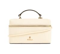 Furla - Camelia Micro Cosmetic Bag - Femme - Sacs - Beige - Taille: ONE Size