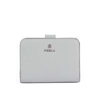 Furla Camelia S Portefeuille gris, cuir grainé, femme