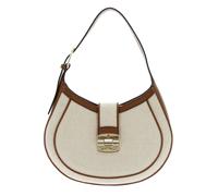 FURLA Club 2 Hobo Bag M Naturale + Cognac h