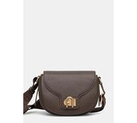 Furla Cuir sac à épaule bandoulière Lotus Mini Crossbody Bag Mogano + Toni Mogano marron foncé