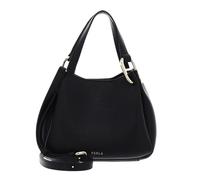 Furla Nuvola Sac à main Cuir véritable 19 cm noir