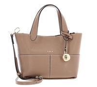 Furla Cuir sac à épaule bandoulière sac à main Primrose Mini Tote Bag Toffee marron clair