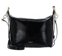 Furla Cuir sac à épaule bandoulière Tonie Vernice Venice Hobo Bag Nero noir