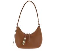 Furla Cuir sac à épaule Goccia Shoulder Bag Brandy marron clair