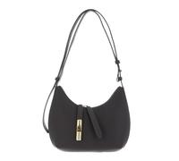 Furla Cuir sac à épaule Goccia Shoulder Bag Urban Gray gris foncé