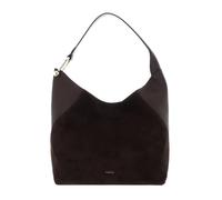 Furla Cuir sac à épaule Lara Hobo Bag Espresso marron foncé
