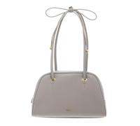 Furla Cuir sac à épaule Poppy Dome Shoulder Bag Stone Gray gris clair
