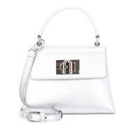 Furla Cuir sac à main sac de soirée 1927 Mini Top Handle Bag Color Silver argenté