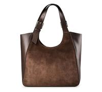 Furla Dora Sac de shopper L Cuir véritable 43 cm brun