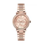 Furla, Femme, Accessoires, Rose, Taille: ONE Size Montre habillée en acier inoxydable avec détails