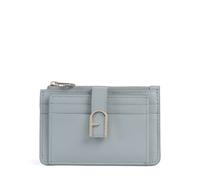 Furla Flow M Étui à cartes crédit gris bleu, femme