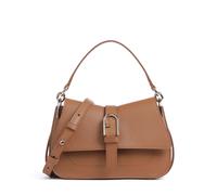 Furla Flow Mini Sac à main marron, cuir finement grainé, femme