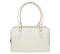 Furla - Giulia L Boston Bag - Femme - Sacs - Beige - Taille: ONE Size