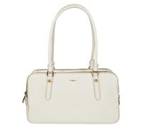 Furla - Giulia M Boston Bag - Femme - Sacs - Beige - Taille: ONE Size