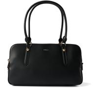 Furla Giulia Sac à bandoulière Cuir véritable 35 cm noir