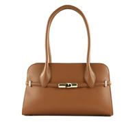 Furla Goccia Dome Shoulder Bag M Brandy