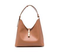Furla Goccia M Sac fourre-tout marron, cuir de veau finement grainé, femme