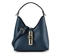 Furla Goccia Mini sac à main Cuir véritable 18 cm bleu pétrole