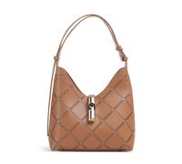 Furla Goccia S Sac fourre-tout marron, cuir finement grainé, femme