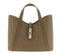 Furla Goccia Sac de shopper S Cuir véritable 28 cm gris