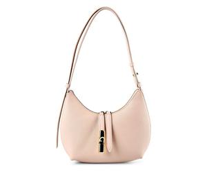 Furla Goccia Sac à bandoulière Cuir véritable 22 cm rose