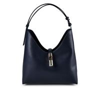 Furla Goccia Sac à bandoulière Cuir véritable 30 cm bleu