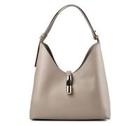Furla Goccia Sac à bandoulière Cuir 30 cm gris