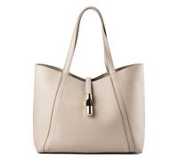 Furla Goccia Sac de shopper L Cuir véritable 37 cm gris