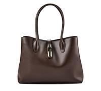 Furla Goccia Sac de shopper M Cuir véritable 33 cm brun