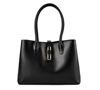 Furla Goccia Sac de shopper M Cuir véritable 33 cm noir