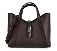 Furla Goccia Sac de shopper S Cuir véritable 28 cm brun