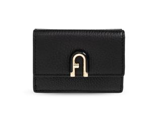 Furla - Idea Small Wallet - Femme - Accessoires - Noir - Taille: ONE Size