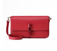 Furla Iride Sac à bandoulière Cuir véritable 24 cm rouge