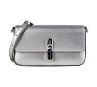 Furla Iride Sac à bandoulière S Cuir véritable 20 cm couleur argent