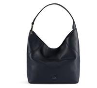 Furla Lara Sac à bandoulière M Cuir 27 cm bleu