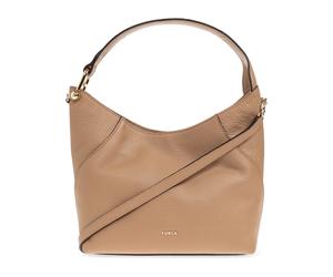 Furla - Lara Small Handbag - Femme - Sacs - Beige - Taille: ONE Size