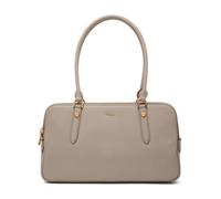 Furla - Linen Giulia Boston M Bag - Femme - Sacs - Beige - Taille: ONE Size