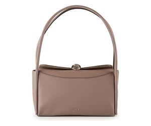 Furla Nicole Sac à bandoulière M Cuir véritable 29 cm gris