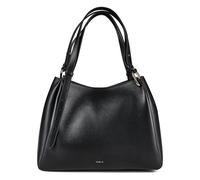 Furla Nuvola Sac à bandoulière L Cuir véritable 37 cm noir