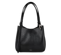 Furla Nuvola Sac à bandoulière M Cuir véritable 25 cm noir
