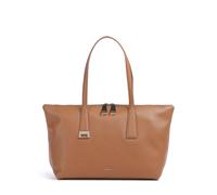 Furla Olivia M Cabas marron, cuir de veau grainé, femme