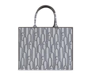 Furla - Opportunity L Tote - Femme - Sacs - Bleu - Taille: ONE Size