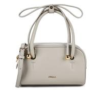 Furla Poppy Sac à main Cuir véritable 20 cm gris