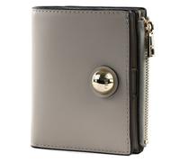 FURLA Porte-monnaie gris clair en cuir pour femme - Sfera Compact Bifold Wallet S Vaniglia 280188