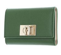 FURLA Porte-monnaie vert sapin en cuir pour femme 1927 Compact Wallet Ivy M 262505
