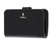 Furla Porte-monnaie Camelia en cuir 14 cm Noir