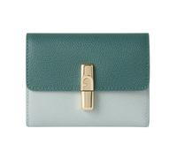 Furla - Portefeuille compact Iride S - Femme - Accessoires - Vert - Taille: ONE Size